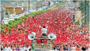 किसानों ने महाराष्ट्र सरकार के खिलाफ एक बार फिर खोला मोर्चा, नासिक से मुंबई तक लॉन्ग मार्च निकालेंगे 50 हजार किसान