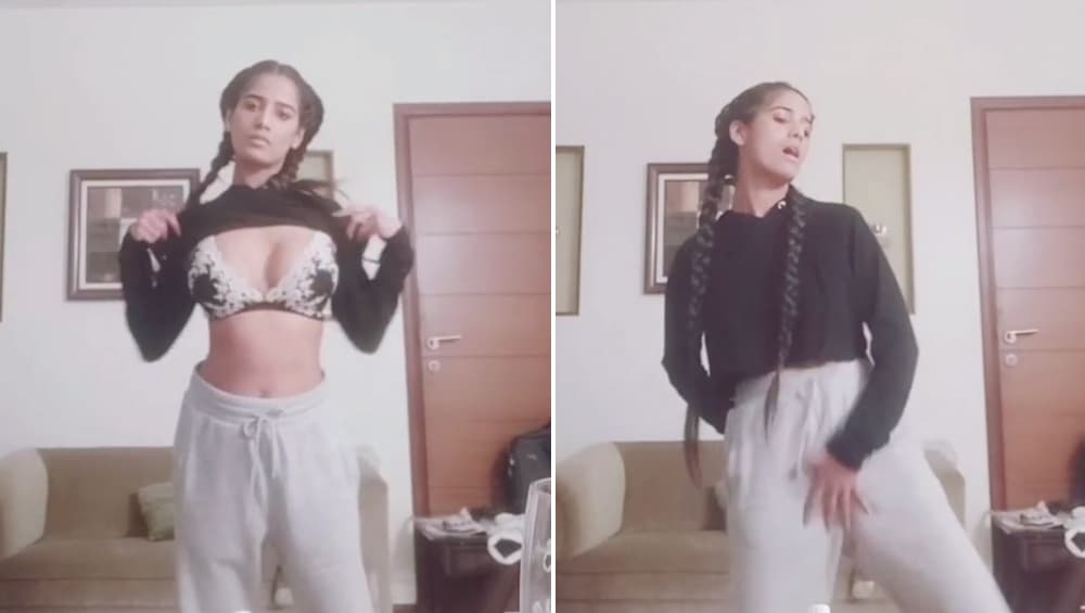 पूनम पांडे ने पार की सारी हद्दें, सोशल मीडिया पर Video पोस्ट कर उठाई टी- शर्ट पूनम पांडे ने पार की सारी हद्दें, सोशल मीडिया पर Video पोस्ट कर उठाई टी- शर्ट