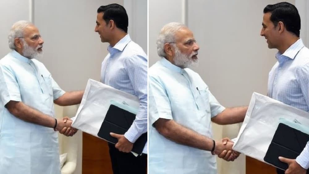 अक्षय कुमार ने की अपील, कहा- देश का नया नारा हो 'जय जवान, जय किसान और जय विज्ञान' अक्षय कुमार ने की अपील, कहा- देश का नया नारा हो 'जय जवान, जय किसान और जय विज्ञान'