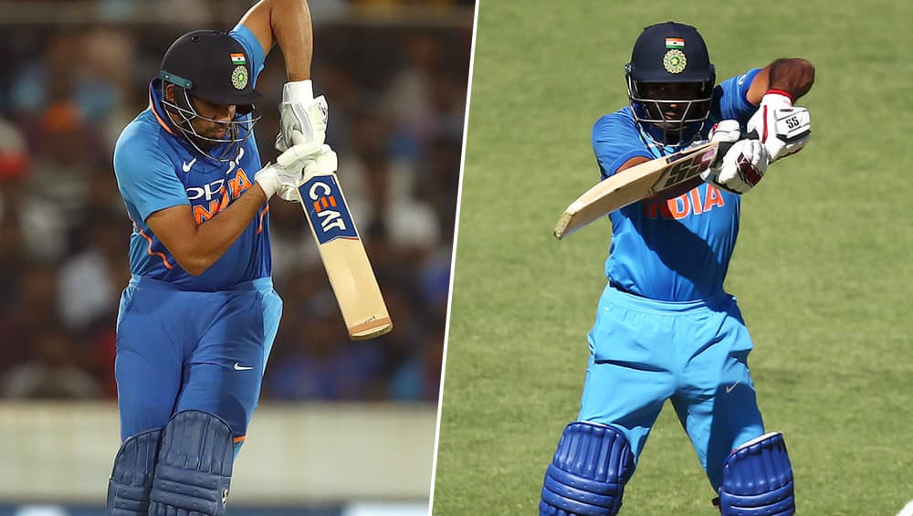 India vs Australia 3rd ODI 2019: फिर फ्लॉप हुए रायडू-धवन, रोहित शर्मा भी नही कर सके कमाल, अब कोहली पर दारोमदार India vs Australia 3rd ODI 2019: फिर फ्लॉप हुए रायडू-धवन, रोहित शर्मा भी नही कर सके कमाल, अब कोहली पर दारोमदार