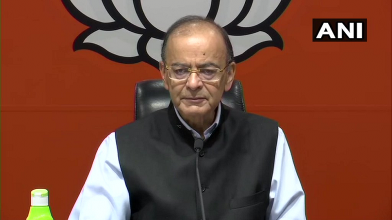 हिन्‍दू आतंकवाद पर बीजेपी का कांग्रेस पर बड़ा हमला, अरुण जेटली ने कहा- वोट के लिए हिन्‍दुओं को आतंक से जोड़ा