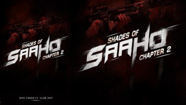 प्रभास की आगामी फिल्म 'साहो' का नया पोस्टर हुआ रिलीज
