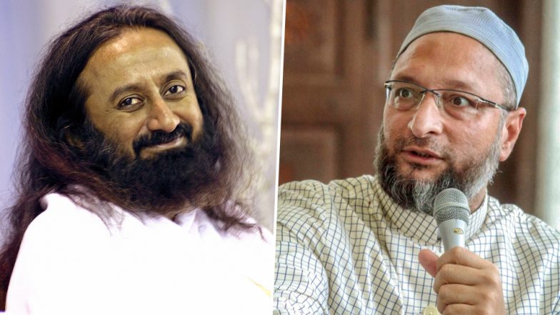अयोध्या मामला: श्री श्री रवि शंकर ने ओवैसी के विवादास्पद बयान का दिया जवाब