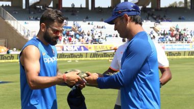 India vs Australia 3rd ODI 2019: पुलवामा हमले में शहीद हुए CRPF जवानों को श्रद्धांजलि देने के लिए टीम इंडिया के खिलाड़ियों ने पहनी आर्मी की कैप (Video)