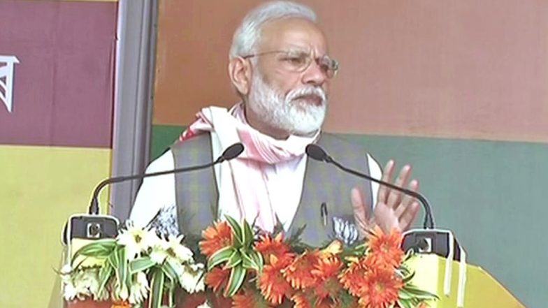 लोकसभा चुनाव 2019: बिहार की जनता से PM मोदी ने मांगा और समय, कहा- कांग्रेस जो 70 साल में नहीं कर पाई, वो हम पांच  साल में कैसे कर पाते
