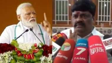 AIADMK मंत्री बालाजी ने प्रधानमंत्री को बताया पिता, कहा- मोदी हमारे ही नहीं बल्कि पूरे भारत के डैडी