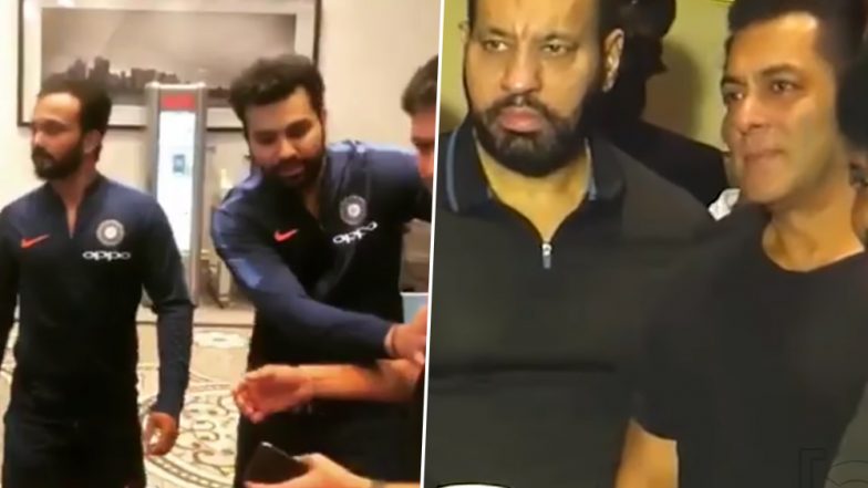केदार जाधव ने उतारी सलमान खान की नकल, रोहित शर्मा बने बॉडीगार्ड शेरा, देखें फनी वीडियो