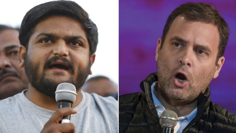 राहुल गांधी की बढ़ेगी ताकत, हार्दिक पटेल आज कांग्रेस में होंगे शामिल