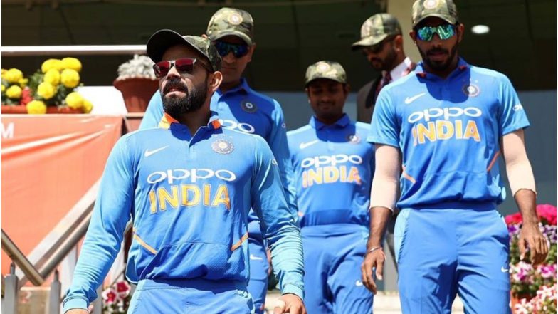भारतीय खिलाडियों को आर्मी कैप पहनने पर पाकिस्तान ने जताया विरोध, कहा- ICC करे कार्रवाई