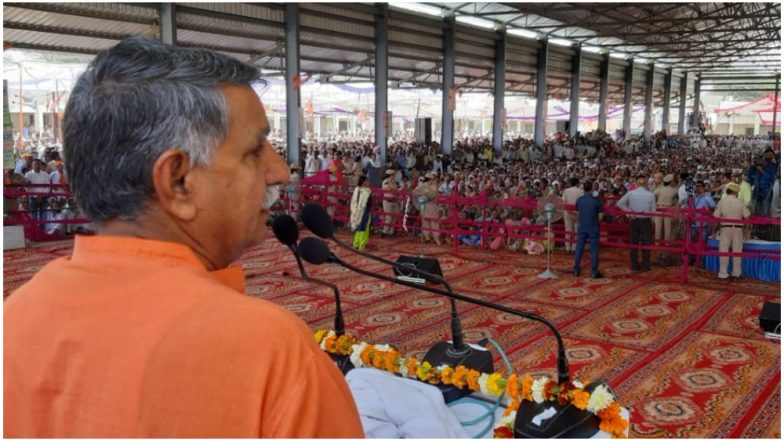 बीजेपी सांसद धर्मबीर सिंह की फिसली जुबान, कहा- होगी कांग्रेस की जीत