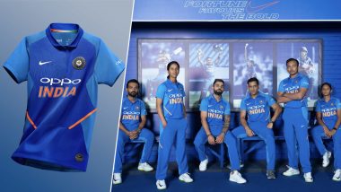 ICC Cricket World Cup 2019: वर्ल्ड कप के लिए लांच हुई टीम इंडिया की जर्सी, देखें तस्वीरें