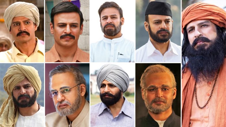 Narendra Modi Biopic: नरेंद्र मोदी के अंदाज में दिखे विवेक ओबेरॉय, एक साथ सामने आए ये 9 लुक्स