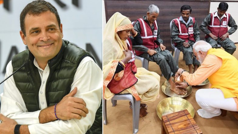 राहुल गांधी का पीएम मोदी पर तंज, कहा- कैमरे के लिए जीते हैं, हर चीज को बना देते हैं इवेंट