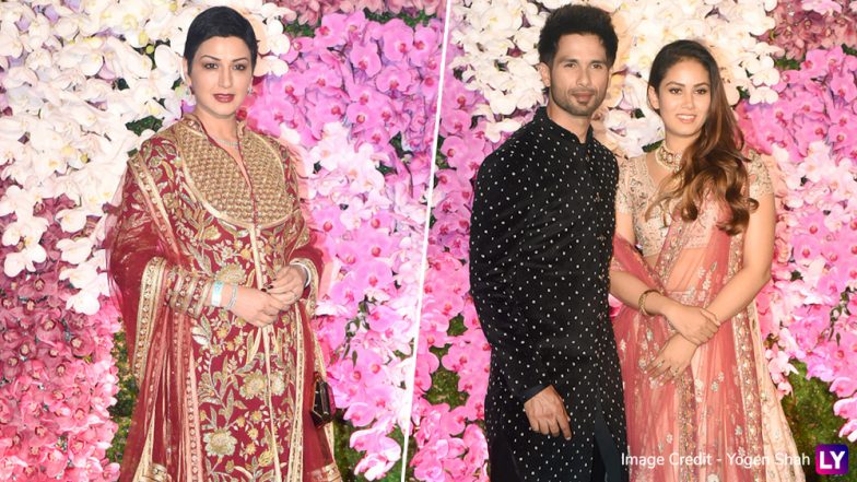 Akash Ambani-Shloka Mehta Wedding Reception: सोनाली बेंद्रे से लेकर शाहिद-मीरा तक, ग्रैंड रिसेप्शन में इन बॉलीवुड सितारों ने की शिरकत