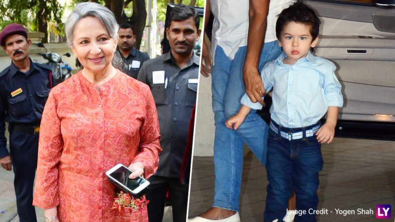 शर्मिला टैगोर ने तैमूर को लेकर मीडिया से बातचीत के दौरान किया यह बड़ा खुलासा