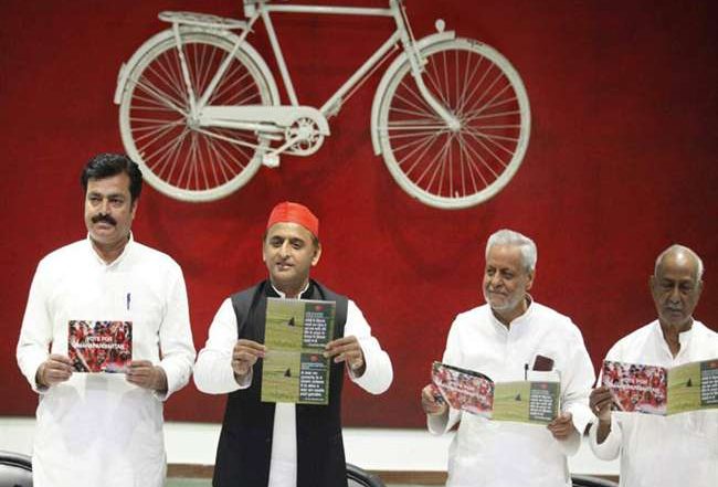 लोकसभा चुनाव 2019: SP का घोषणापत्र जारी, अखिलेश यादव बोले- बीजेपी के पास बताने के लिए कोई काम नहीं