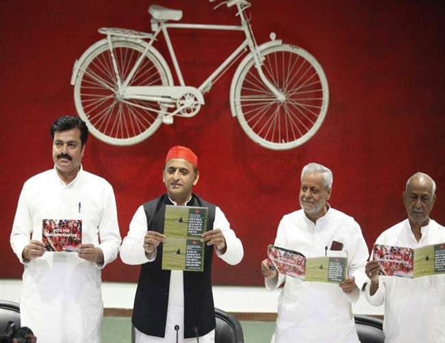 लोकसभा चुनाव 2019: SP का घोषणापत्र जारी, अखिलेश यादव बोले- बीजेपी के पास बताने के लिए कोई काम नहीं
