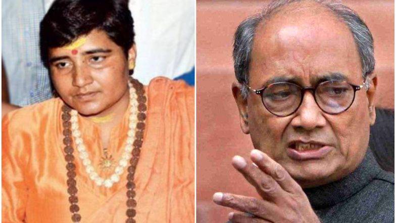 दिग्विजय सिंह के खिलाफ चुनाव लड़ने को लेकर बोली प्रज्ञा ठाकुर, संगठन कहेगा तो इसके लिए तैयार