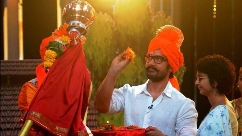 गुड़ी पड़वा पर आमिर खान ने किरण राव के साथ शेयर की ये खूबसूरत तस्वीर, इन सेलेब्स ने भी किया विश