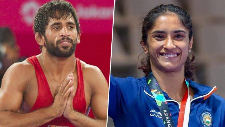 Khel Ratna Award 2019: राजीव गांधी खेल रत्न अवार्ड के लिए बजरंग पुनिया और विनेश फोगाट के नाम की सिफारिश