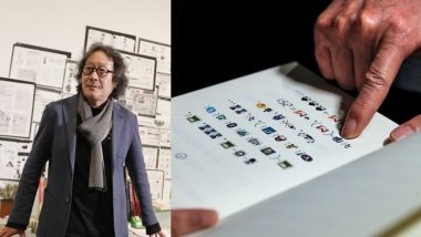 चीनी कलाकार जू बिंग ने सिर्फ इमोटिकॉन्स का उपयोग कर लिखी 'बुक फ्रॉम द ग्राउंड' नामक किताब