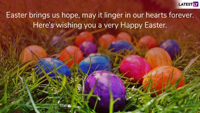 Happy Easter 2019 Wishes and WhatsApp Messages: इन खुबसूरत शुभकामना संदेशों के जरिए अपने दोस्तों, रिश्तेदारों को दें ईस्टर की बधाई