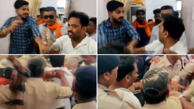 लोकसभा चुनाव 2019: साध्वी प्रज्ञा सिंह ठाकुर के रोड शो में हंगामा, काले झंडे दिखाने पर दो युवकों को पीटा, वीडियो वायरल