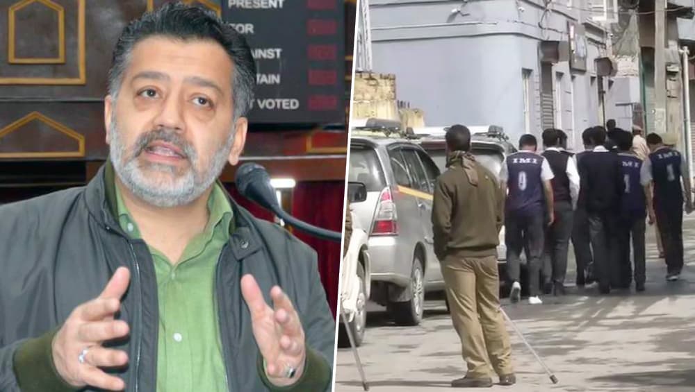जम्मू-कश्मीर: पूर्व मंत्री और पीपुल्स कांफ्रेंस के नेता इमरान रजा अंसारी के ठिकानो पर IT का छापा जम्मू-कश्मीर: पूर्व मंत्री और पीपुल्स कांफ्रेंस के नेता इमरान रजा अंसारी के ठिकानो पर IT का छापा