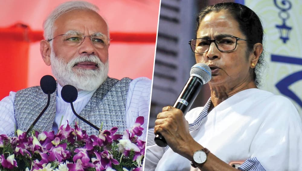 CM ममता बनर्जी ने लिया यू-टर्न, बोलीं- मैंने यह नहीं कहा था कि PM मोदी को थप्पड़ मारूंगी, उनका 56 इंच का सीना, अगर ऐसा करूं भी तो मेरा हाथ टूट जाएगा CM ममता बनर्जी ने लिया यू-टर्न, बोलीं- मैंने यह नहीं कहा था कि PM मोदी को थप्पड़ मारूंगी, उनका 56 इंच का सीना, अगर ऐसा करूं भी तो मेरा हाथ टूट जाएगा