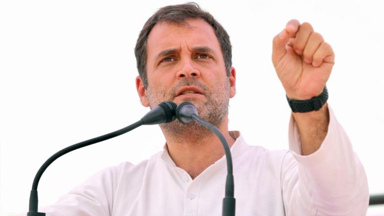 राहुल गांधी का मोदी सरकार पर बड़ा हमला, कहा-कश्मीर में आतंकवादियों के लिए जगह बनाना बंद कर नेताओं को रिहा करना चाहिए