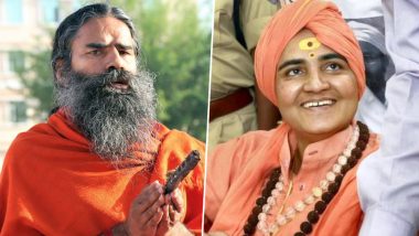 लोकसभा चुनाव 2019: बाबा रामदेव ने साध्वी प्रज्ञा सिंह ठाकुर को बताया राष्ट्रवादी महिला