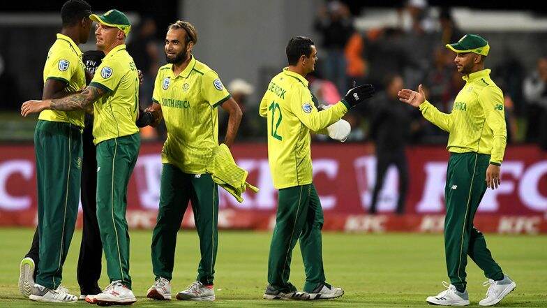Team South Africa, ICC Cricket World Cup 2019: आईसीसी क्रिकेट वर्ल्ड कप में चोकर्स नाम से मशहुर अफ्रीकी टीम ने अनुभवी खिलाड़ियों को दिया वर्ल्ड कप का टिकट, देखें लिस्ट Team South Africa, ICC Cricket World Cup 2019: आईसीसी क्रिकेट वर्ल्ड कप में चोकर्स नाम से मशहुर अफ्रीकी टीम ने अनुभवी खिलाड़ियों को दिया वर्ल्ड कप का टिकट, देखें लिस्ट