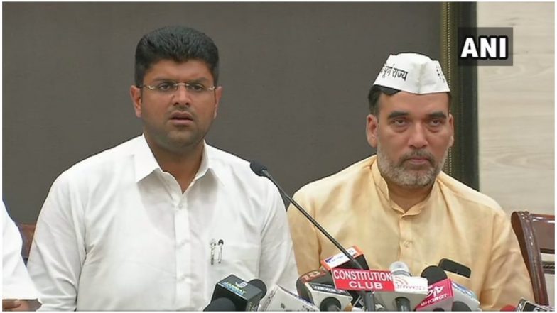 लोकसभा चुनाव 2019: AAP ने किया गठबंधन का ऐलान, हरियाणा में जननायक जनता पार्टी के साथ लड़ेगी चुनाव