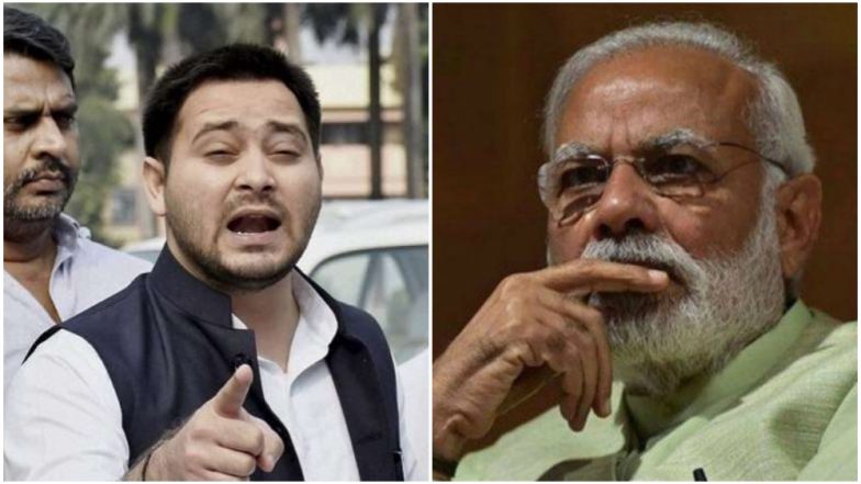 लोकसभा चुनाव 2019: तेजस्वी यादव ने पीएम मोदी पर कसा तंज, कहा- 'आप नकली ओबीसी हैं'