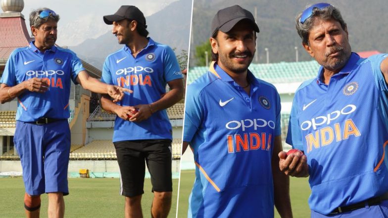 कपिल देव की लाइव बैटिंग देखकर रणवीर सिंह के भी छूटे पसीने, ट्विटर पर Video शेयर करके कही ये बात