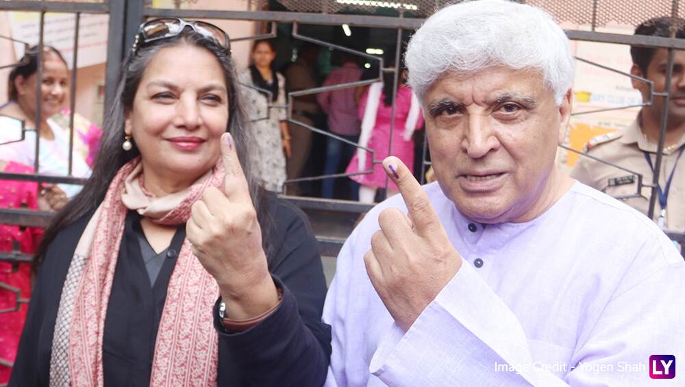 लोकसभा चुनाव 2019 के लिए सेलिब्रिटीज ने किया मतदान लोकसभा चुनाव 2019 के लिए सेलिब्रिटीज ने किया मतदान