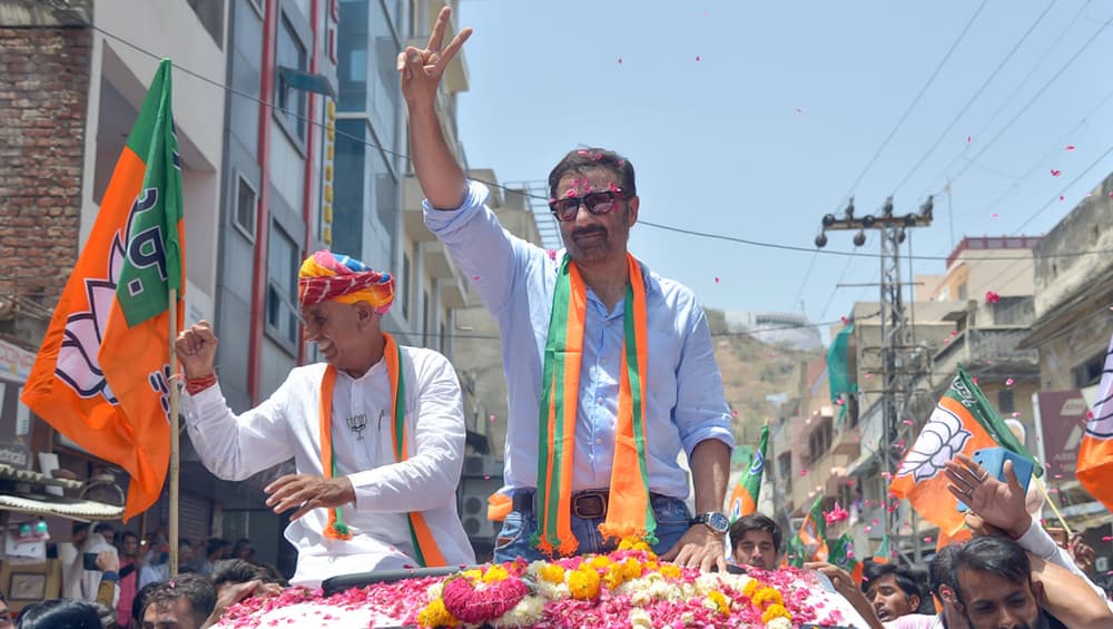 लोकसभा चुनाव 2019: सनी देओल बोले-हम सभी समस्याओं का समाधान करेंगे