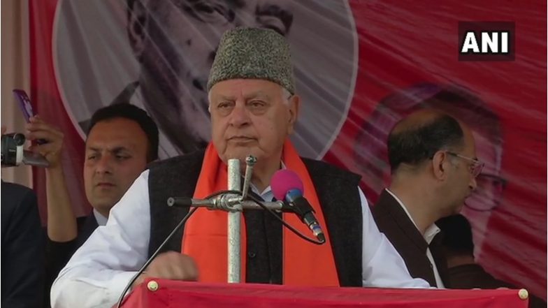 लोकसभा चुनाव 2019: फारूक अब्दुल्ला का विवादित बयान, बीजेपी और आरएसएस के लोगों को बताया महात्मा गांधी का कातिल