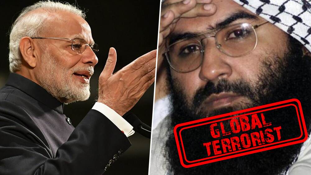 मसूद अजहर के ग्लोबल आतंकी घोषित होने पर बोले पीएम मोदी- ये तो शुरुआत, आगे-आगे देखिए होता क्या है मसूद अजहर के ग्लोबल आतंकी घोषित होने पर बोले पीएम मोदी- ये तो शुरुआत, आगे-आगे देखिए होता क्या है