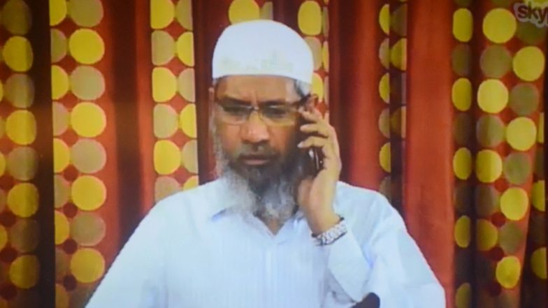 भगोड़े इस्लामिक उपदेशक जाकिर नाईक ने अपने ऊपर लगाए गए आरोपों के लिए प्रवर्तन निदेशालय की निंदा की