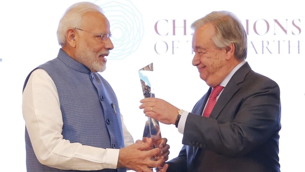 संयुक्त राष्ट्र प्रमुख एंटोनियो गुटेरेस एक बार फिर पीएम मोदी के साथ कार्य करने को उत्सुक