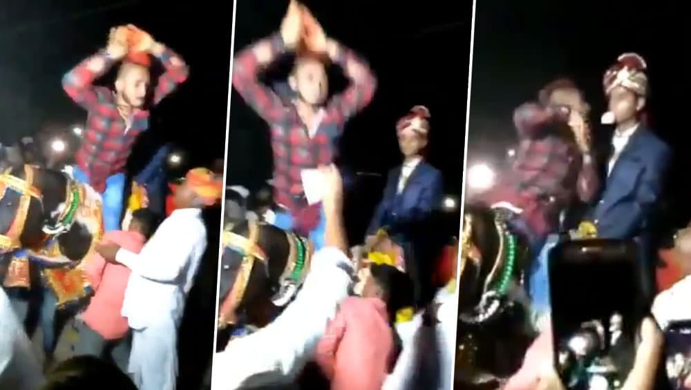 दूल्हे की घोड़ी पर चढ़कर इस शख्स ने किया नागिन डांस, सोशल मीडिया पर वीडियो हुआ वायरल, देखें Video