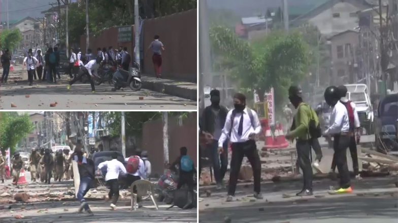 बांदीपोरा रेप केस: अमर सिंह कॉलेज में प्रदर्शन कर रहे छात्रों और सुरक्षाबलों के बीच झड़प, आंसू गैस के गोले दागे