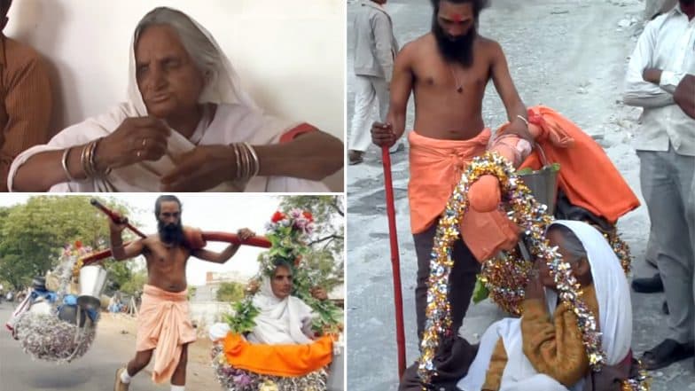 जबलपुर: ये है कलयुग का श्रवण कुमार, अंधी मां को उठाकर कराई चार धाम की यात्रा, 37,000 किलोमीटर चल चुके हैं पैदल, देखें वीडियो जबलपुर: ये है कलयुग का श्रवण कुमार, अंधी मां को उठाकर कराई चार धाम की यात्रा, 37,000 किलोमीटर चल चुके हैं पैदल, देखें वीडियो