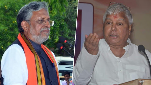 सुशील मोदी का RJD पर बड़ा हमला, कहा- लालू राज में मंत्री बन्दूक के बल पर बूथ लूटकर जीतते थे चुनाव