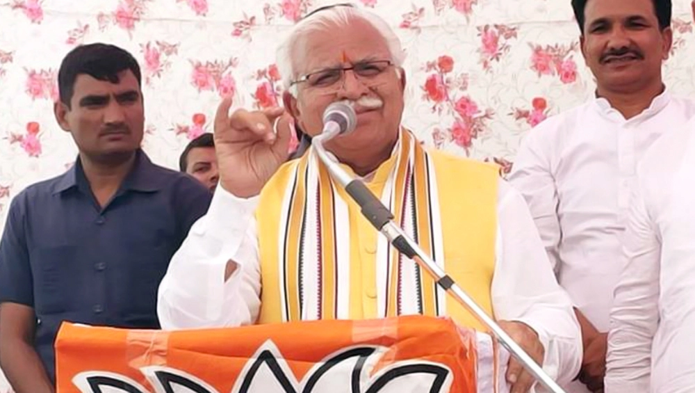  प्रधानमंत्री मोदी बोले- मुख्यमंत्री मनोहर लाल ने हरियाणा में बनाई ईमानदारी से काम करने वाली सरकार