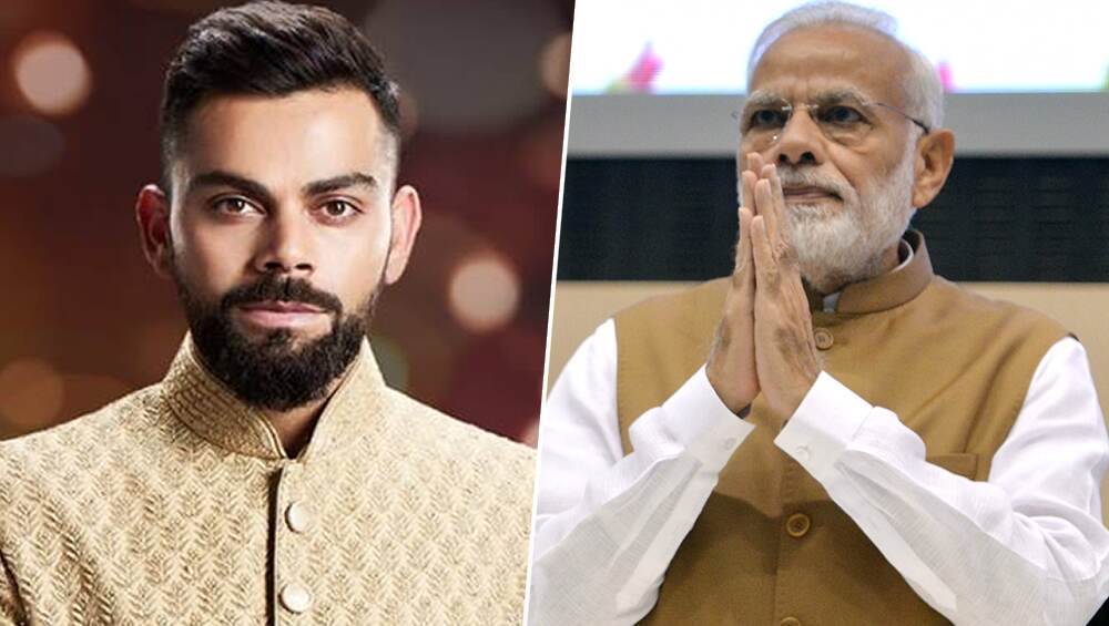 लोकसभा चुनाव 2019: विराट कोहली ने खास अंदाज में पीएम नरेंद्र मोदी को दी बधाई लोकसभा चुनाव 2019: विराट कोहली ने खास अंदाज में पीएम नरेंद्र मोदी को दी बधाई