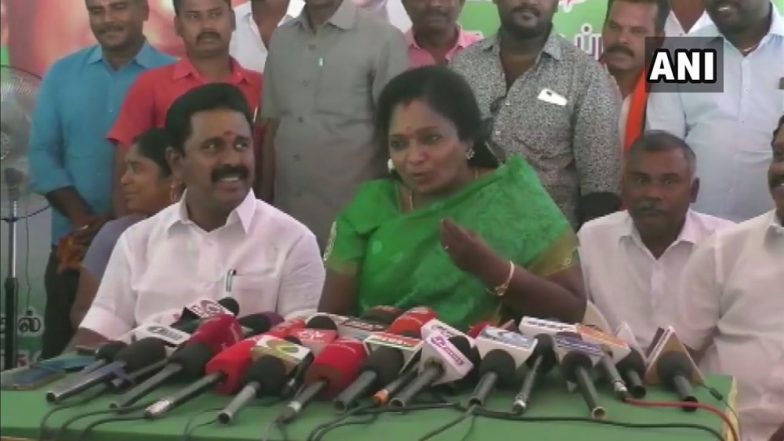 बीजेपी नेता का बड़ा दावा- कांग्रेस की साथी पार्टी DMK उनके संपर्क में, क्या लोकसभा चुनाव के बाद करेगी मदद?