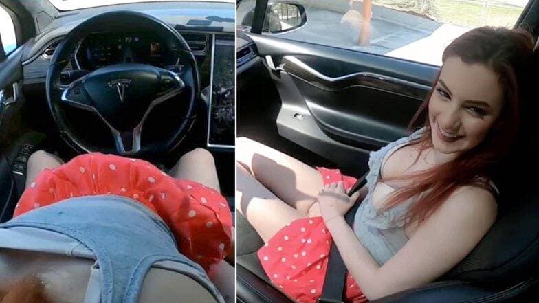 कपल ने चलती हुई Tesla X Car में किया सेक्स: वीडियो वायरल होने के बाद ‘Tesla Sex' XXX Video' की खोज Pornhub में जारी, देखें Elon Musk का रिस्पांस कपल ने चलती हुई Tesla X Car में किया सेक्स: वीडियो वायरल होने के बाद ‘Tesla Sex' XXX Video' की खोज Pornhub में जारी, देखें Elon Musk का रिस्पांस