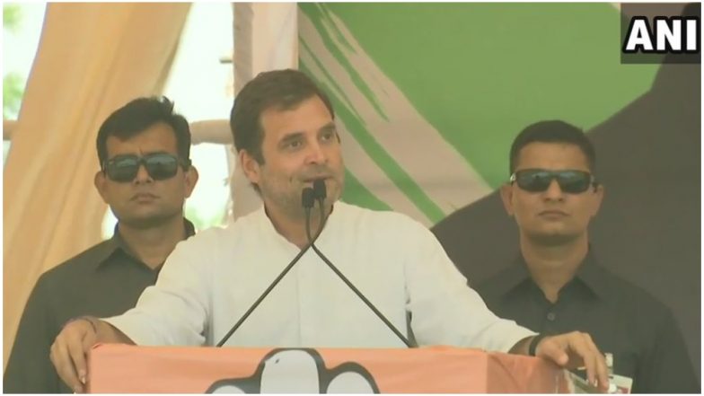 लोकसभा चुनाव 2019: मोदी के क्लाउड और रडार वाले बयान पर राहुल ने ली चुटकी, कहा- क्या बारिश में सभी विमान रडार से गायब हो जाते हैं?